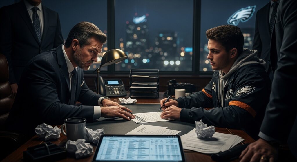 Eagles Rookie Trade Attempt