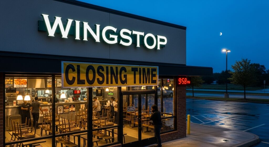 Wingstop Closing Time