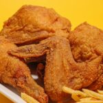 crispy fried calamari dish